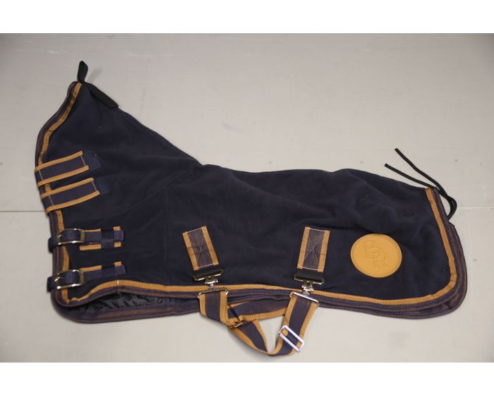 Fleecedeken Met Hals Donkerblauw 85cm main product photo