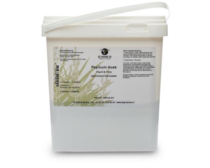 Sectolin Psyllium Husk Paard & Pony - De Groene Os 1 kg main product photo
