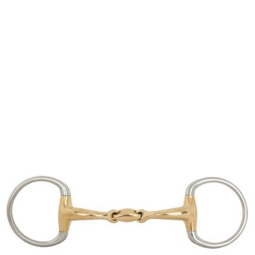 BR Dubbel Gebroken Bustrens Soft Contact 12 mm Ø 65 mm 11,5 Goud
