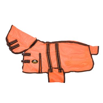 MHS Vliegendeken "Neon" met vaste hals  215 Oranje