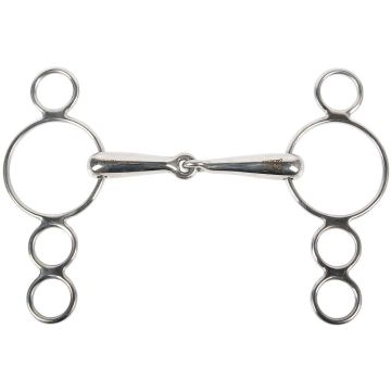 Harry's Horse Pessoa bit 3 extra ringen 19mm