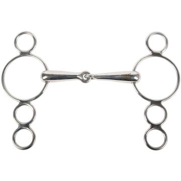 Harry's Horse Pessoa bit 3 extra ringen 19mm