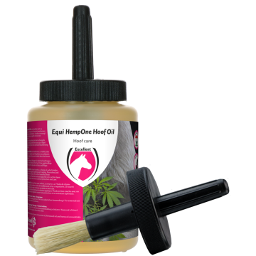 Excellent Equi HempOne Hoof Oil Natural (met kwast)