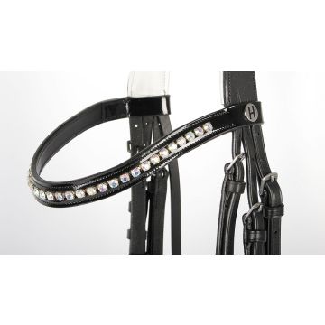 Harry's Horse Hoofdstel S&T Chique Cob Zwart