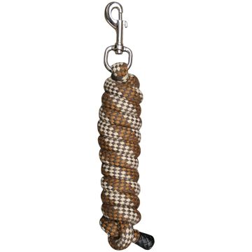 Harry's Horse Halstertouw mounty, zilverkleurige muskaton, 2M One Size Bruin / Beige / Bruin