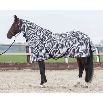 Harry's Horse Vliegendeken met losse hals zebra 175 Zebra