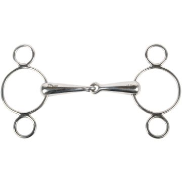 Harry's Horse Pessoa bit 2 extra ringen 21mm