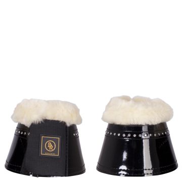 BR Springschoen Glamour Lacquer Sheepskin S Zwart