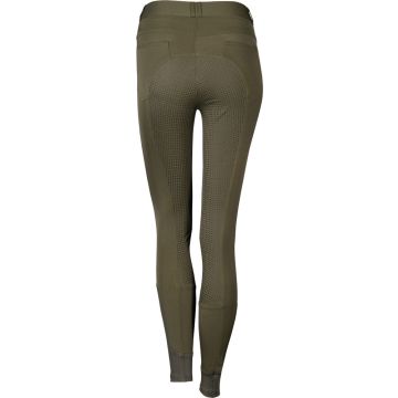 Harry's Horse Rijbroek Redwood Full Grip D46 Legergroen