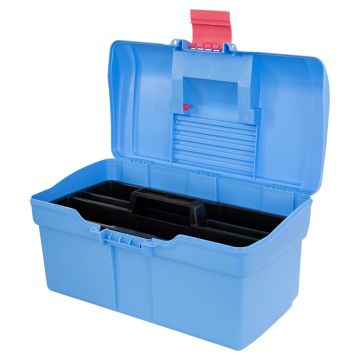 BR Poetsbox Elena met deksel en inzet One Size Lichtblauw