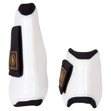 BR Set peesbeschermers en kogelbeschermers Pro Tech Pony Wit