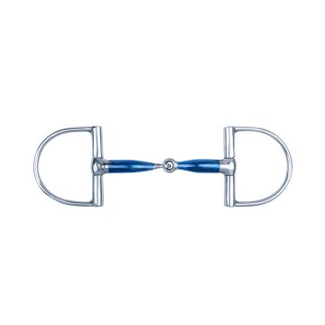 Waldhausen Sweet Iron D-ringbit, enkel gebroken, anatomisch