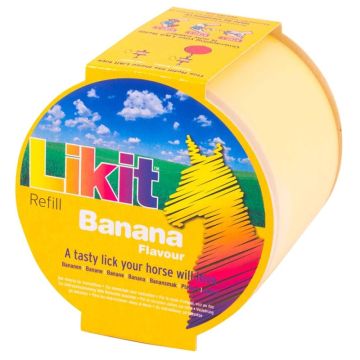 Likit Liksteen 650gr banaan One Size Geel