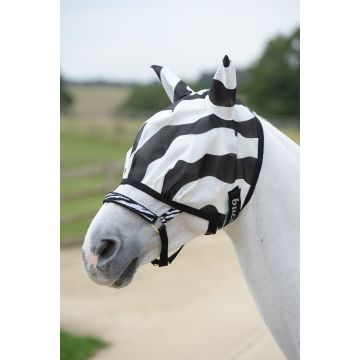 Bucas Buzz-Off Zebra Fly Mask