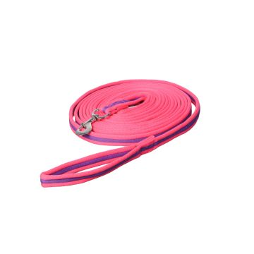 MHS Longeerlijn "Bright" 6 meter 6 Paars / Roze