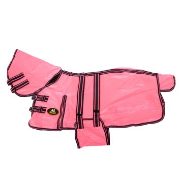 MHS Vliegendeken "Neon" met vaste hals  205 Roze