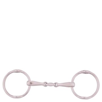 BR Dubbel Gebroken Ophaaltrens massief RVS 18mm 14,5 RVS
