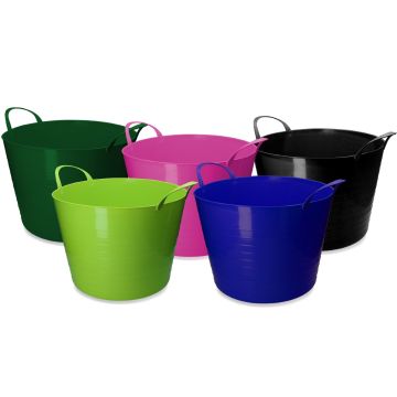 Vplast Emmer V-Trug Flexi blauw 65 l