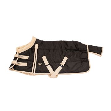 MHS Staldeken Crusader Black/Creme 300gr 125/155 cm