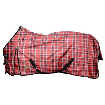 MHS Outdoordeken 200 gram "Red Blocks"  215 Rood