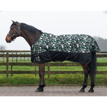 QHP Winterdeken turnout luxe 300gr 60/90 cm Army