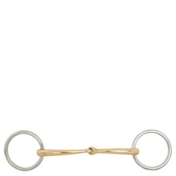 BR Onderlegtrens BR Soft Contactwatertrens enkel curved 10mm. 13 cm Zilver/goud
