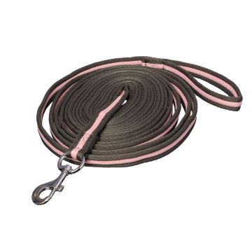 MHS Longeerlijn "Bright" 8 meter 8 m Grijs / Roze